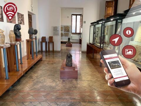 Progetto Li-Fi Museo Barracco  