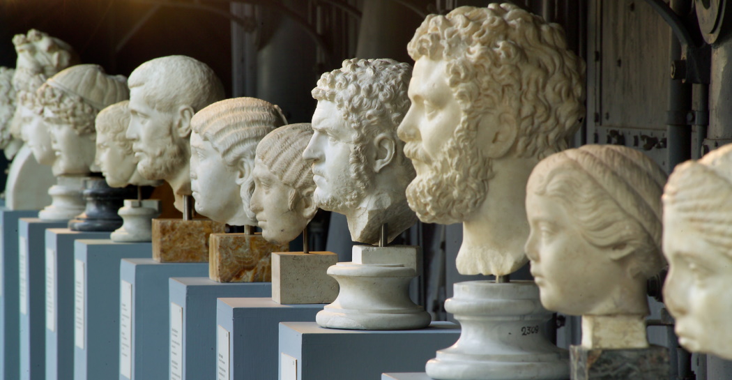 ritratto di Caracalle e Settimio Severo da Villa Rivaldi a Roma ritratto di Caracalle e Settimio Severo da Villa Rivaldi a Roma