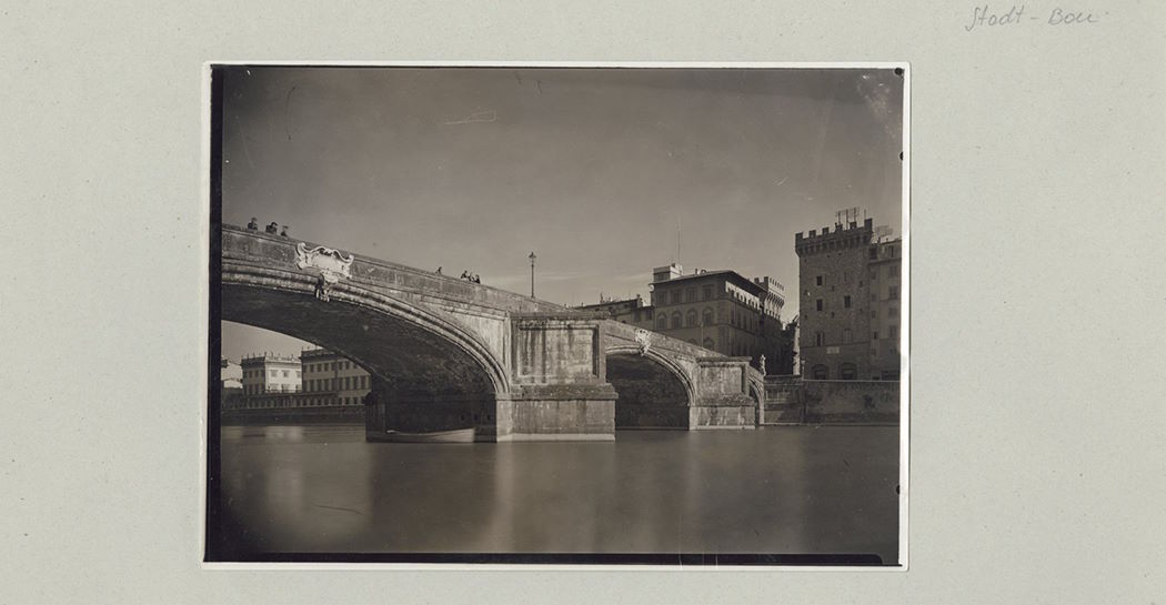 Firenze, Ponte Santa Trinita, 1939/1943 Firenze, Ponte Santa Trinita, 1939/1943