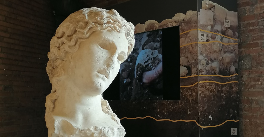 La testa di Dioniso e il video della sua scoperta La testa di Dioniso e il video della sua scoperta