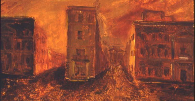 Scipione, La via che porta a San Pietro, 1930, GAM AM 973 Scipione, La via che porta a San Pietro, 1930, GAM AM 973