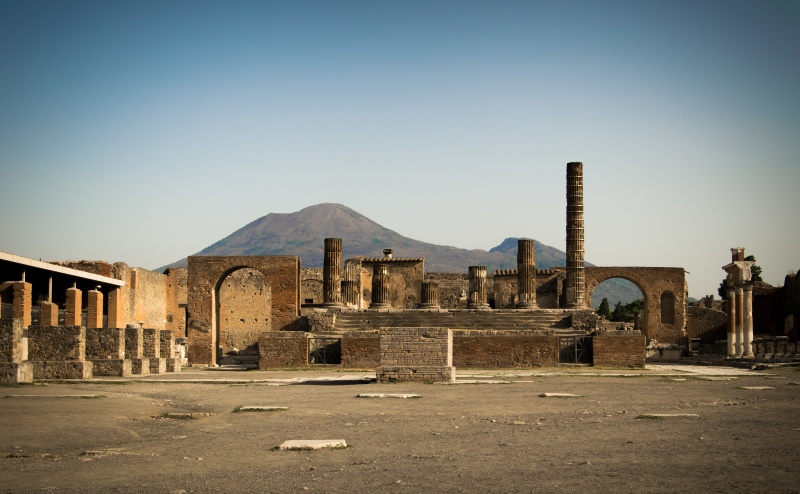 Panoramica del Foro di Pompei © Johannes Eber, Nuova Luce da Pompei