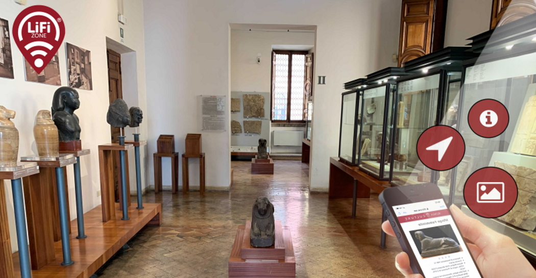 Progetto Li-Fi Museo Barracco  